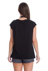BLACK CARK SUMMER TIE TOP - TP10291