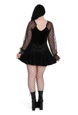 BLACK BLOODLETTING DRESS - DR17123