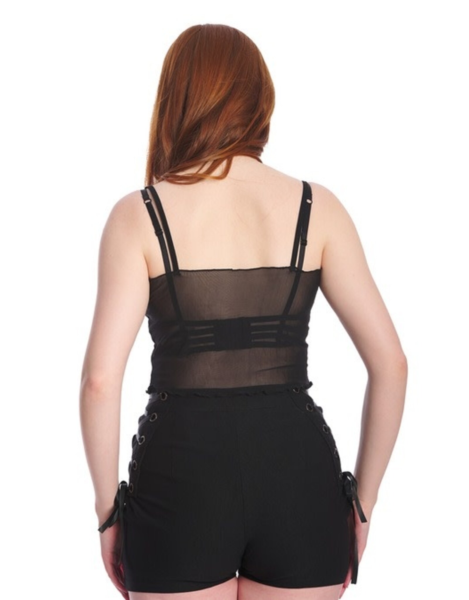 LIMA MESH TOP BLACK - TP10483