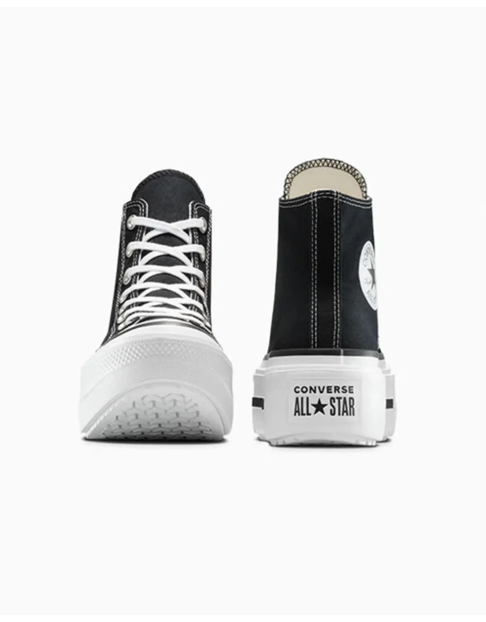 CHUCK TAYLOR ALL STAR LIFT HI DOUBLE STACK PLATFORM BLACK/WHITE/WHITE C26DSB - A12975C