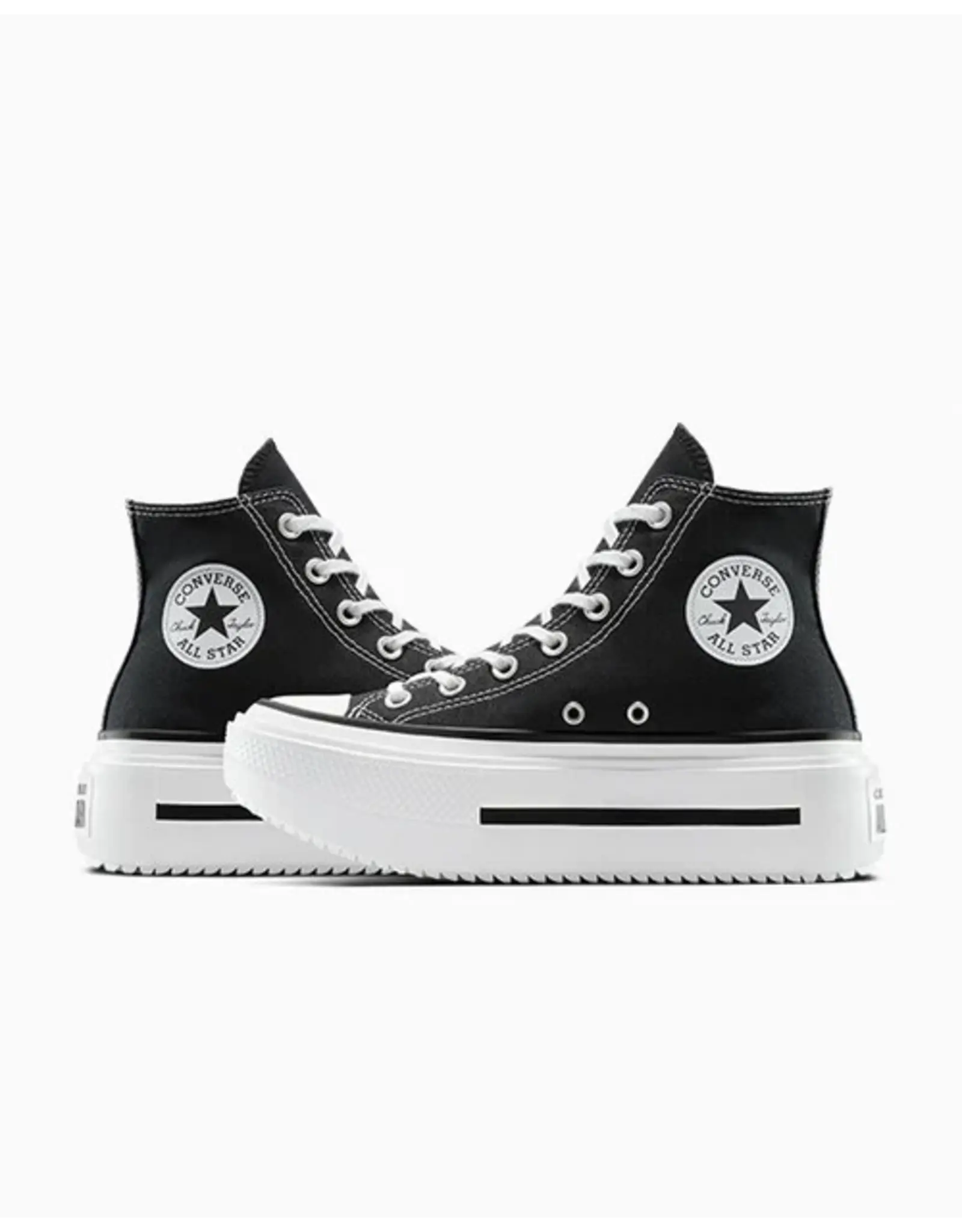 CHUCK TAYLOR ALL STAR LIFT HI DOUBLE STACK PLATFORM BLACK/WHITE/WHITE C26DSB - A12975C