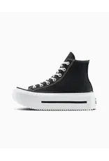 CHUCK TAYLOR ALL STAR LIFT HI DOUBLE STACK PLATFORM BLACK/WHITE/WHITE C26DSB - A12975C