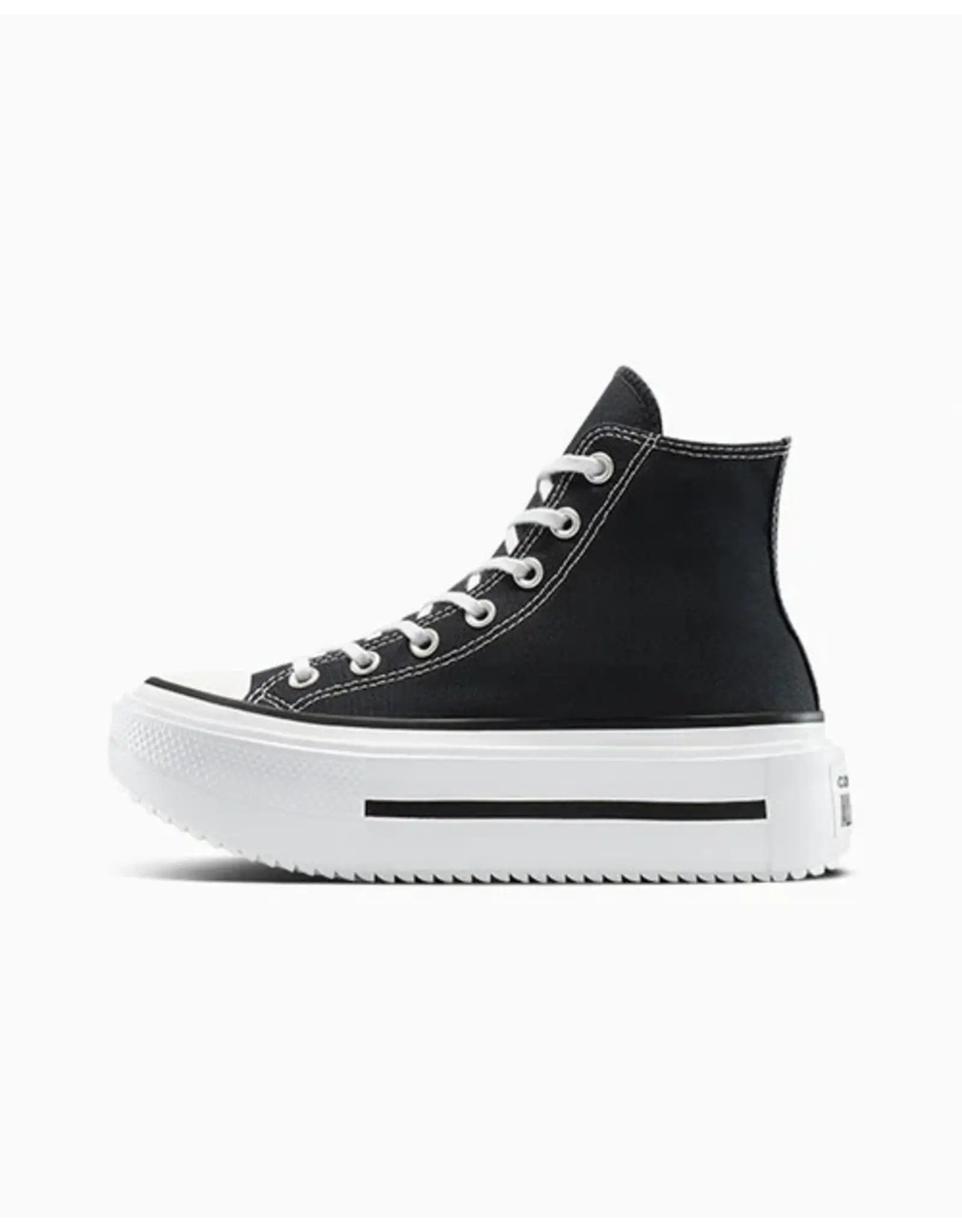 CHUCK TAYLOR ALL STAR LIFT HI DOUBLE STACK PLATFORM BLACK/WHITE/WHITE C26DSB - A12975C