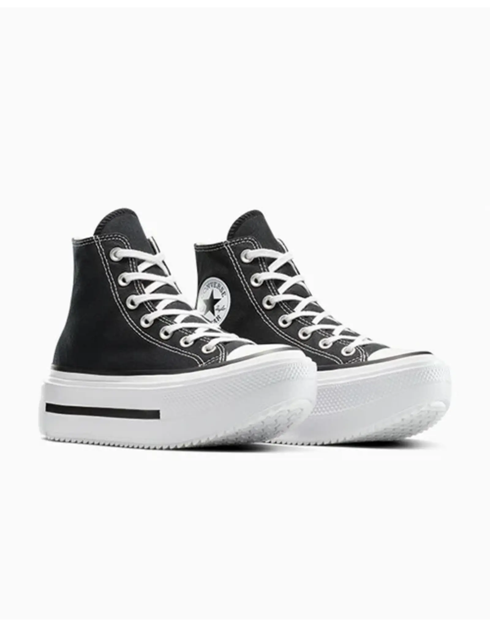CHUCK TAYLOR ALL STAR LIFT HI DOUBLE STACK PLATFORM BLACK/WHITE/WHITE C26DSB - A12975C