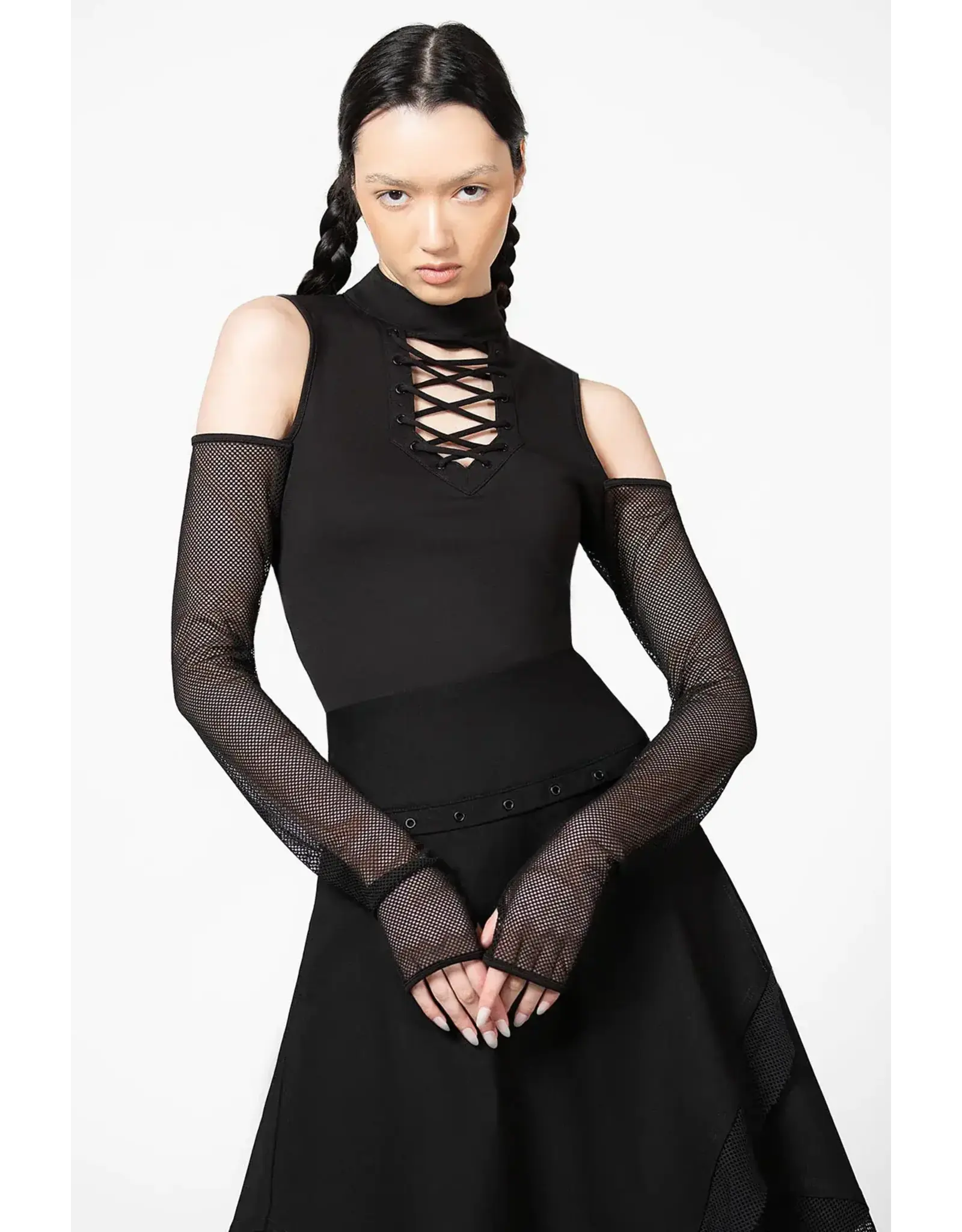 Dark Half Long Sleeve Top