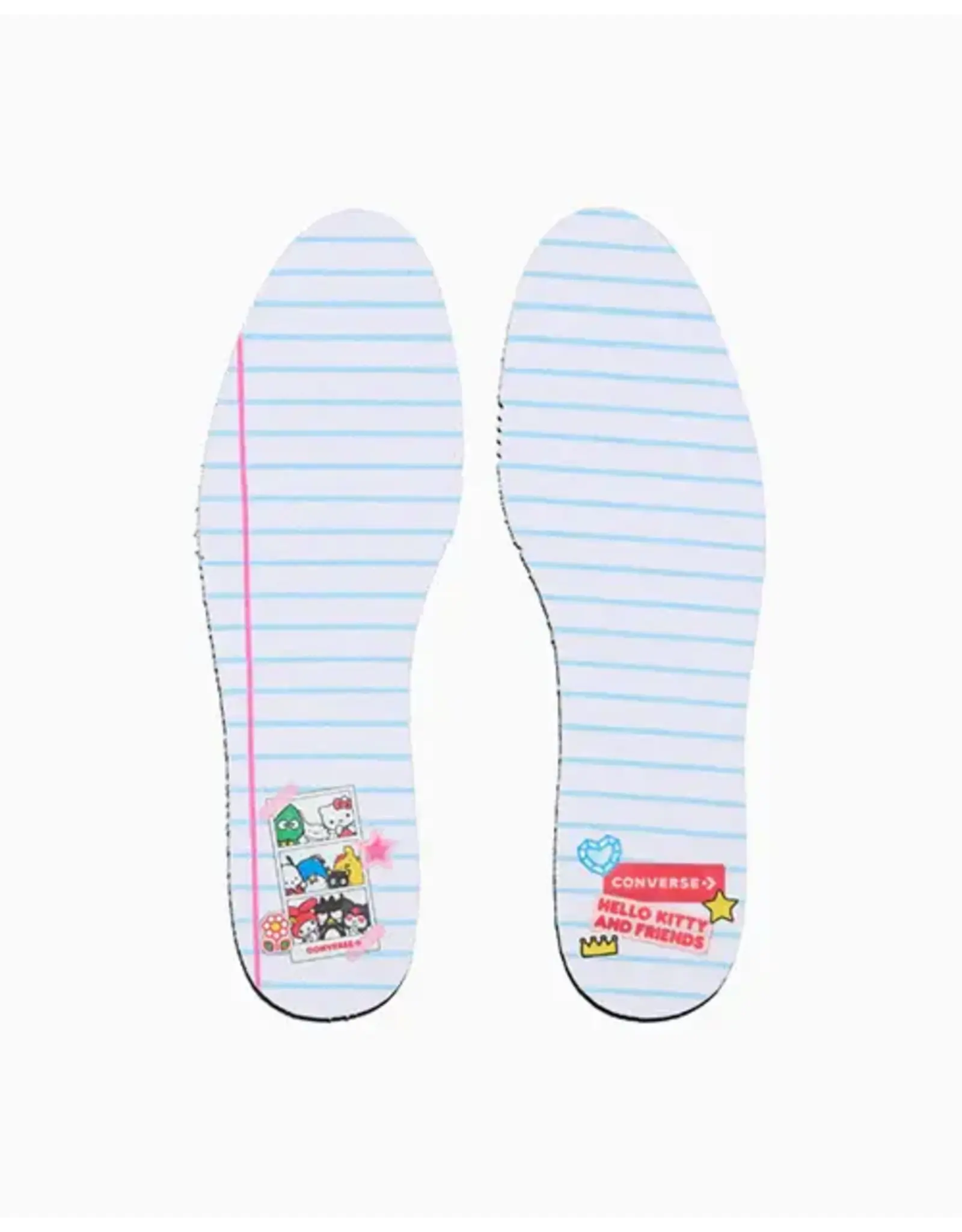 CHUCK 70 HI HELLO KITTY AND FRIENDS STICKERS C670HK - A17696C