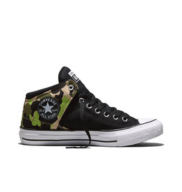 Chuck Taylor All Star HIGH STREET HI BLACK/AVOCADO GLASS/NUTTY GRANOLA/CAMO C2698BC- A22393C