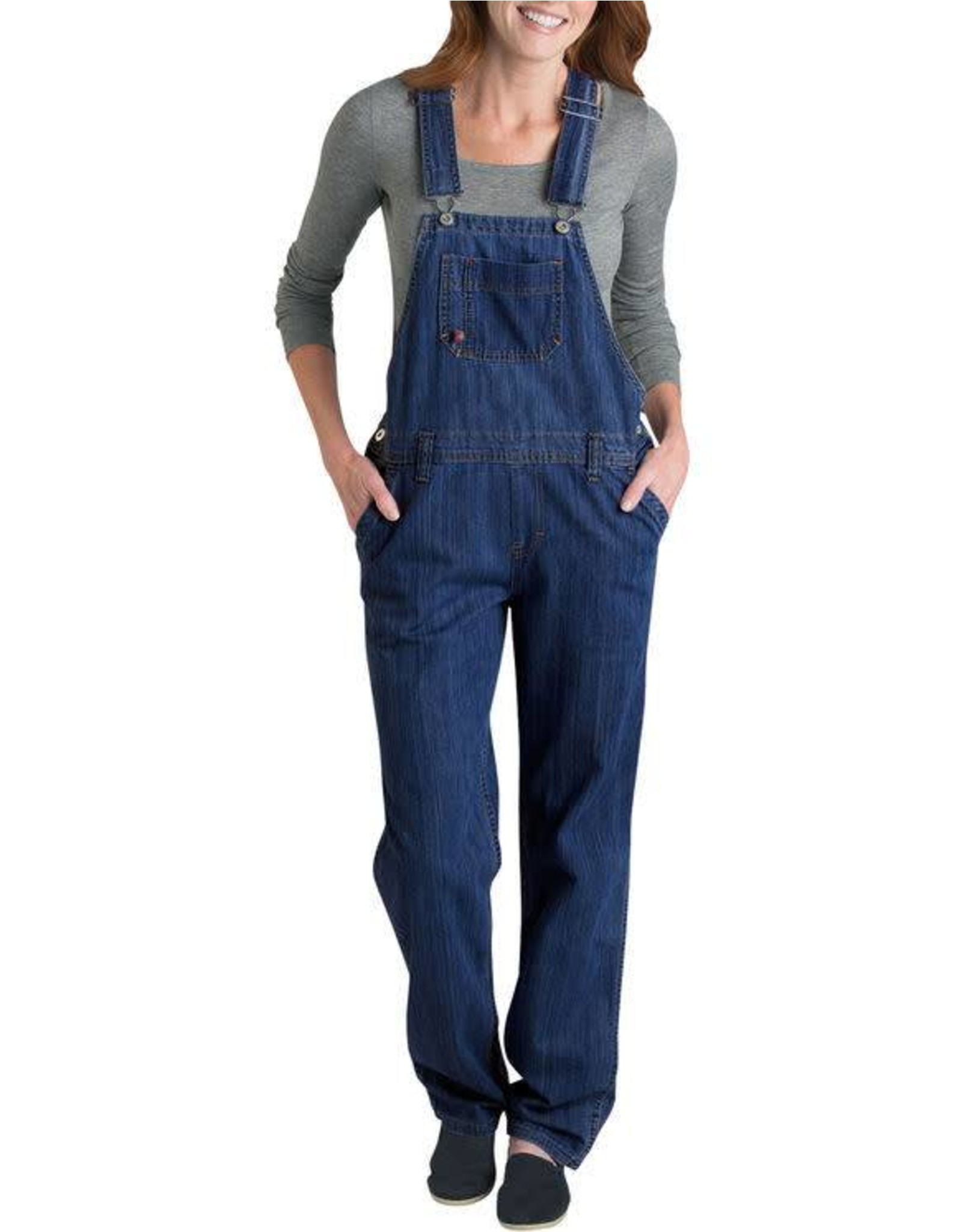 Women's Relaxed Fit Bib Overalls FB206