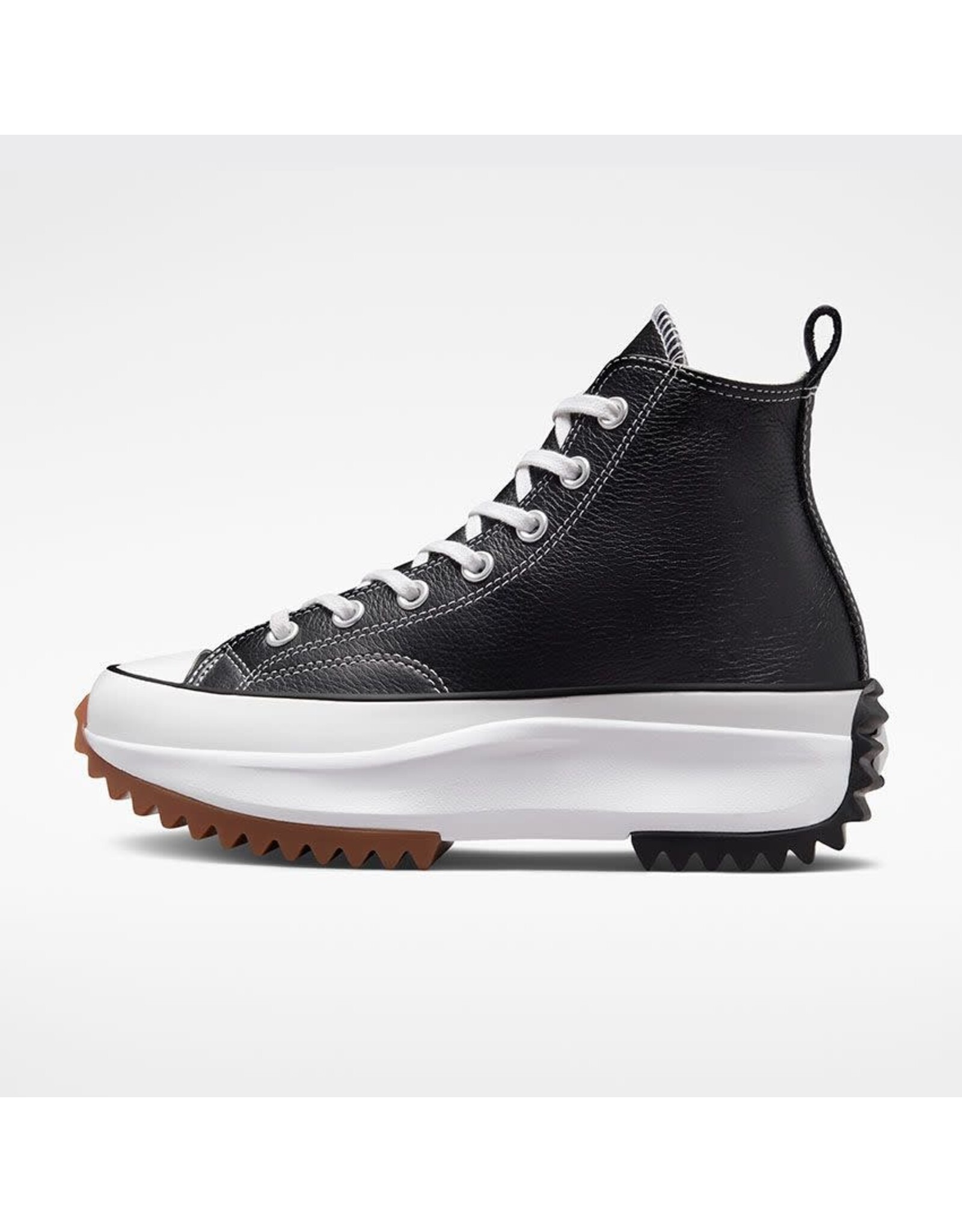 RUN STAR HIKE HI LEATHER BLACK/WHITE/GUM CC060B - A04292C