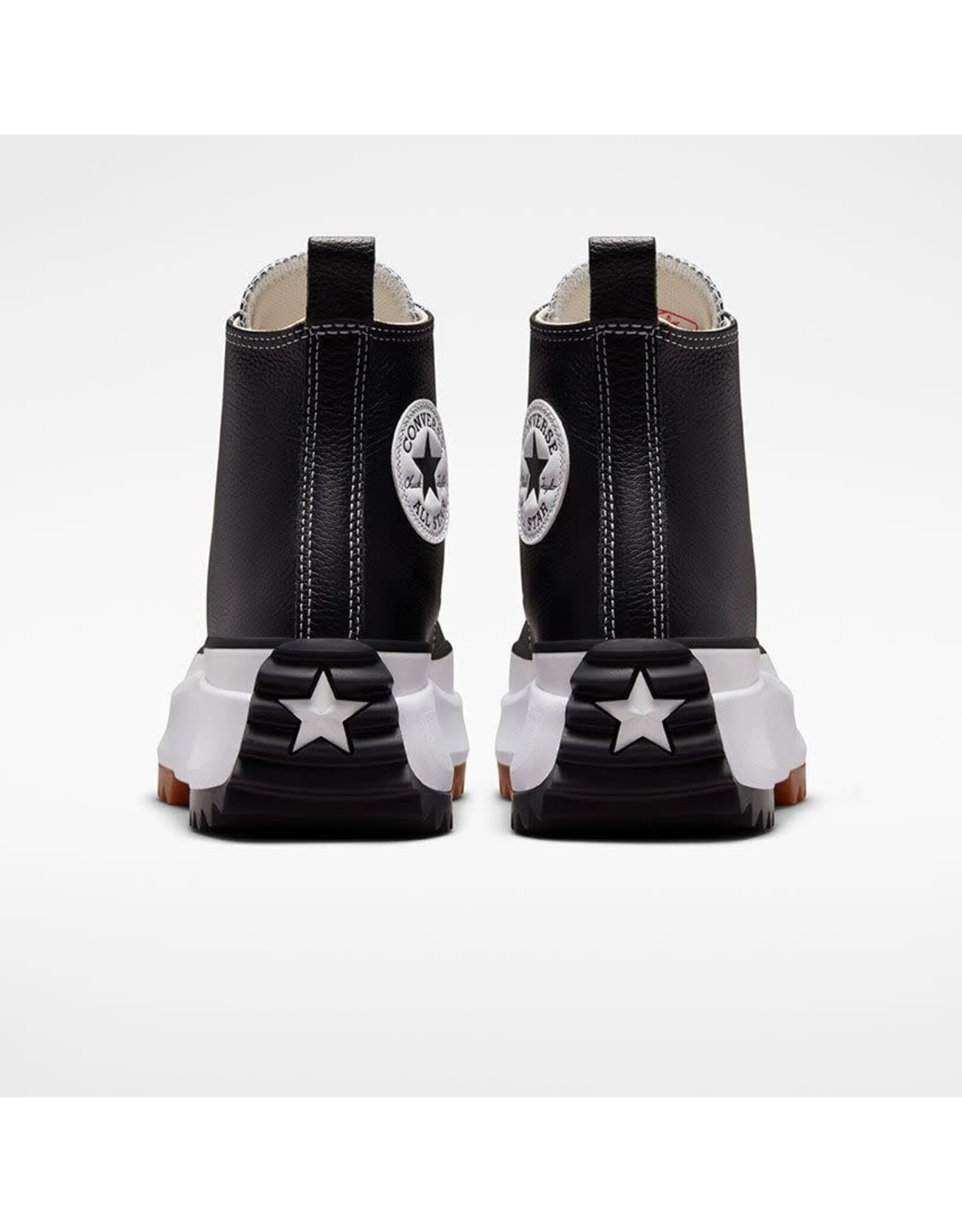RUN STAR HIKE HI LEATHER BLACK/WHITE/GUM CC060B - A04292C