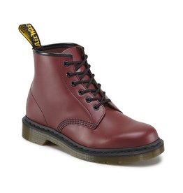 dr martens vegan 101 cherry red