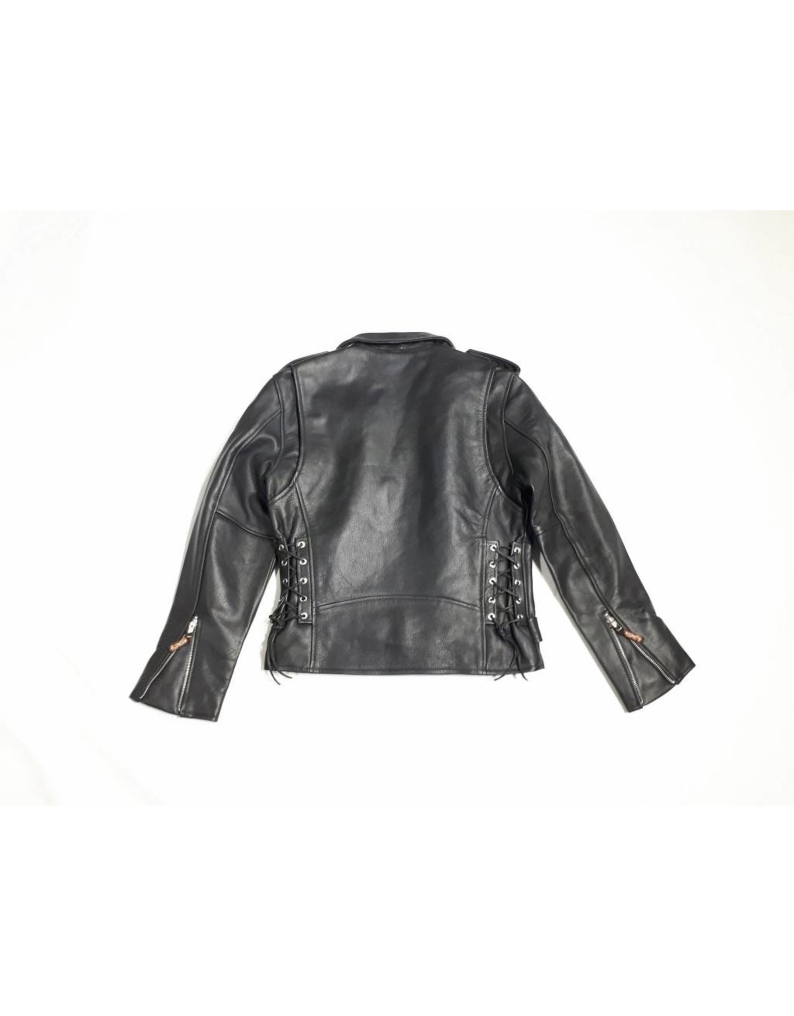 Perfecto - Leather Coat with Laces