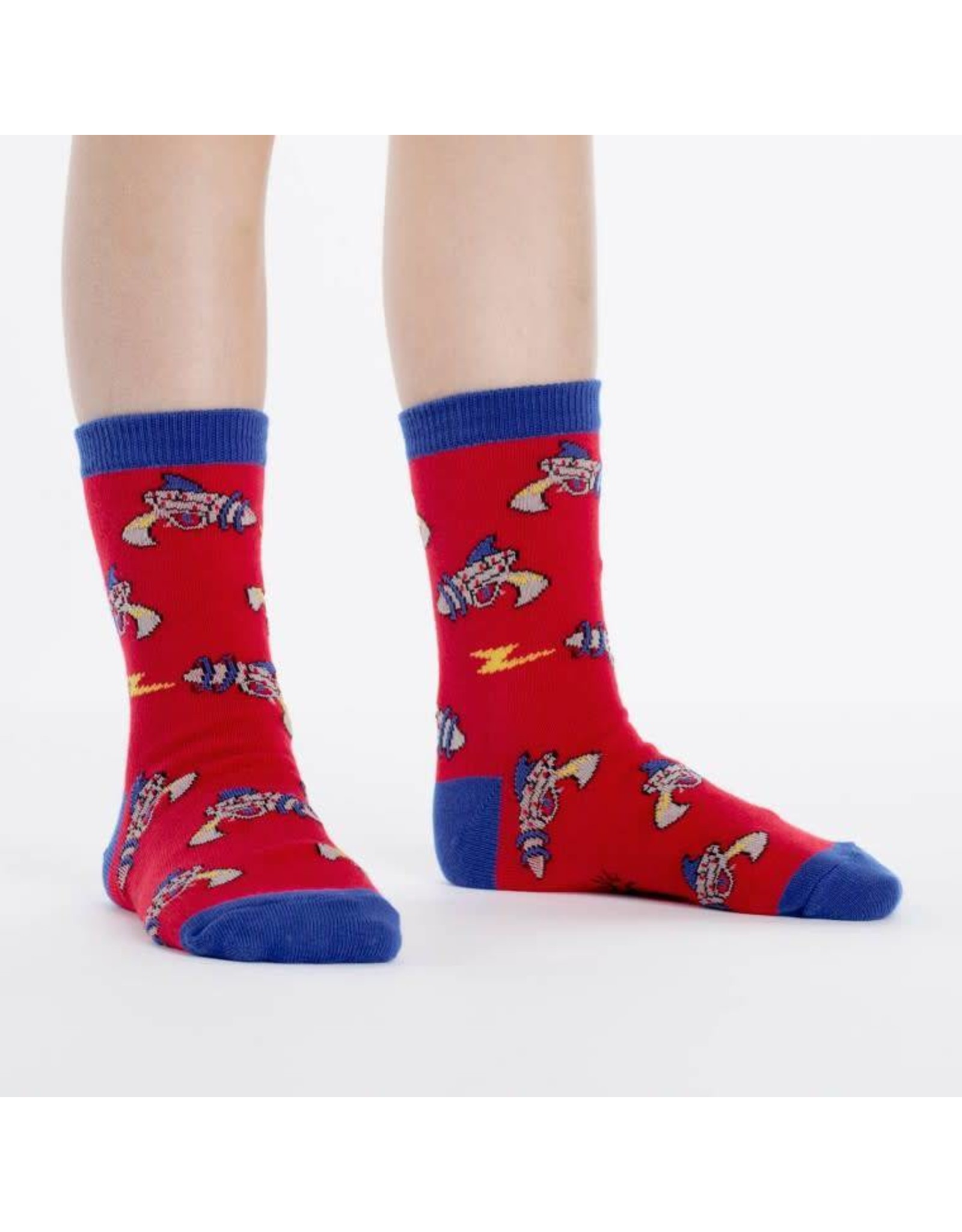 - Youth Ray Guns Crew Socks