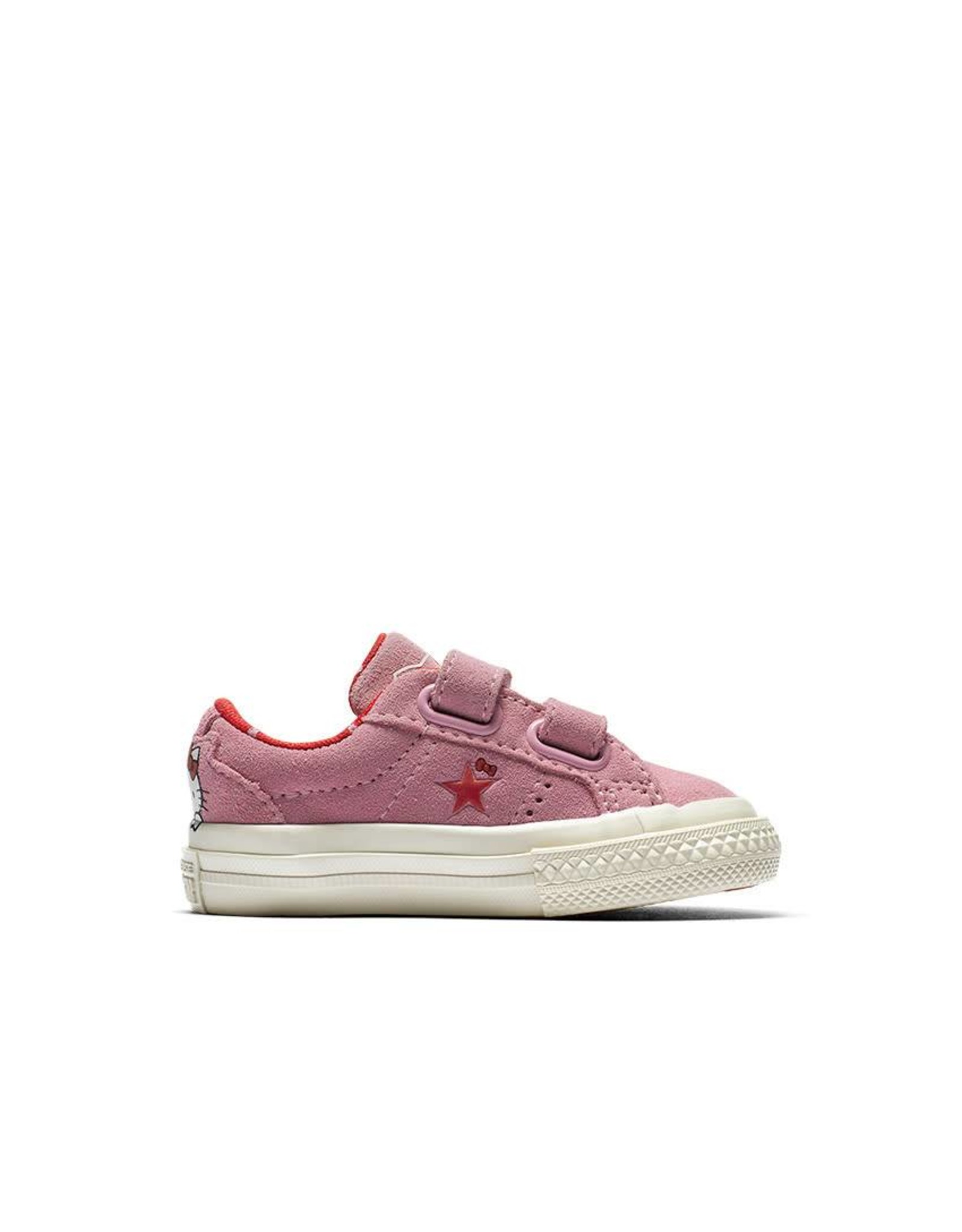 CONVERSE ONE STAR 2V HELLO KITTY OX PRISM PINK/FIERY RED HELLO KITTY CRVPI-762943C
