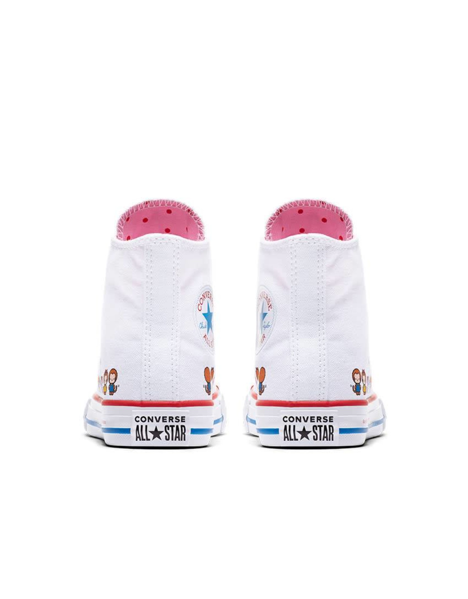 CHUCK TAYLOR HI WHITE/PRISM PINK/WHITE HELLO KITTY CYHKO-362945C