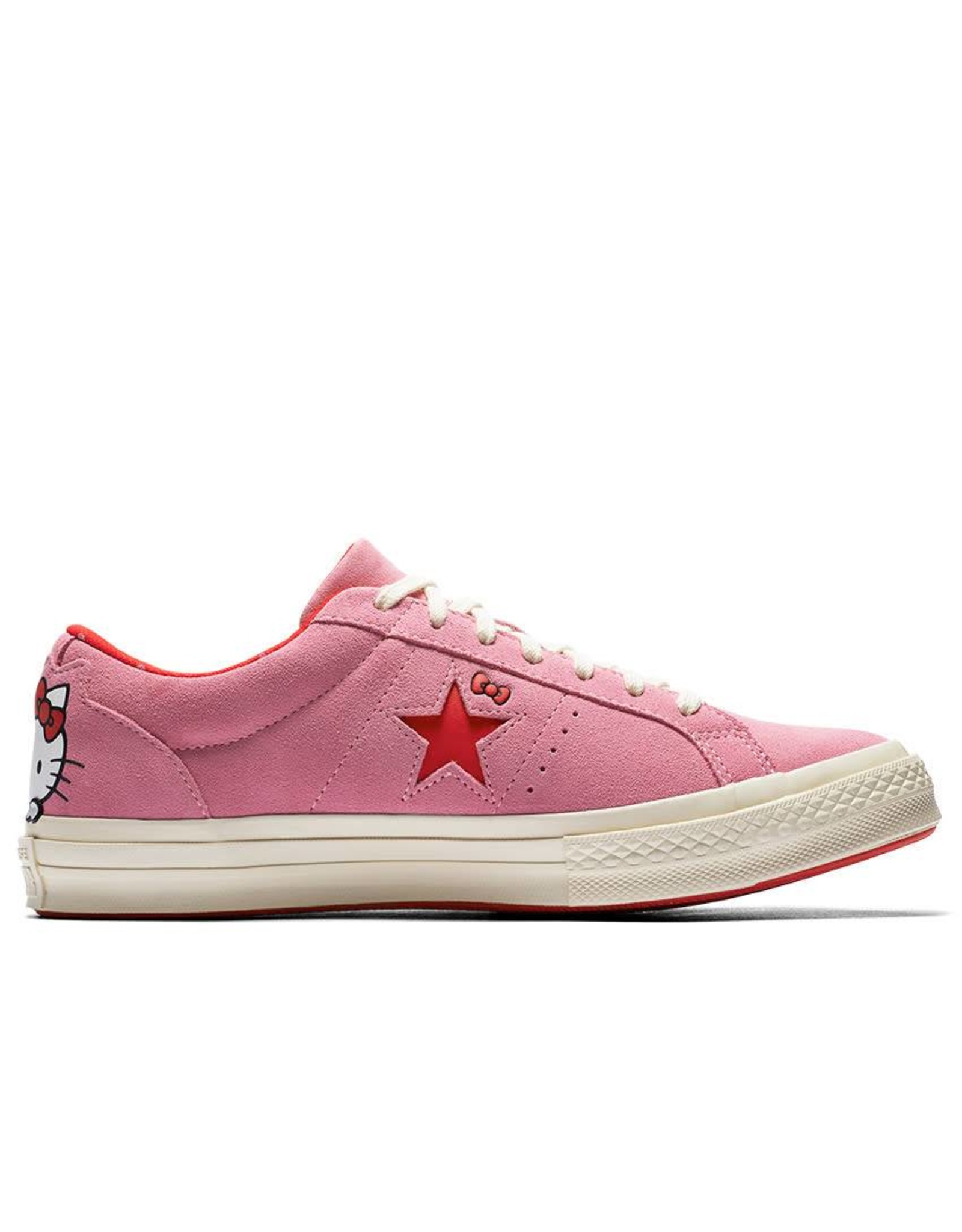 converse one star red and pink