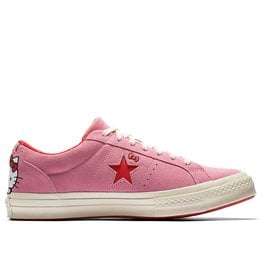CONVERSE ONE STAR OX PRISM PINK/FIERY RED/EGRET HELLO KITTY CY887HKI-362941C