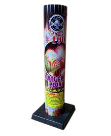 #100 Multi Color Peony