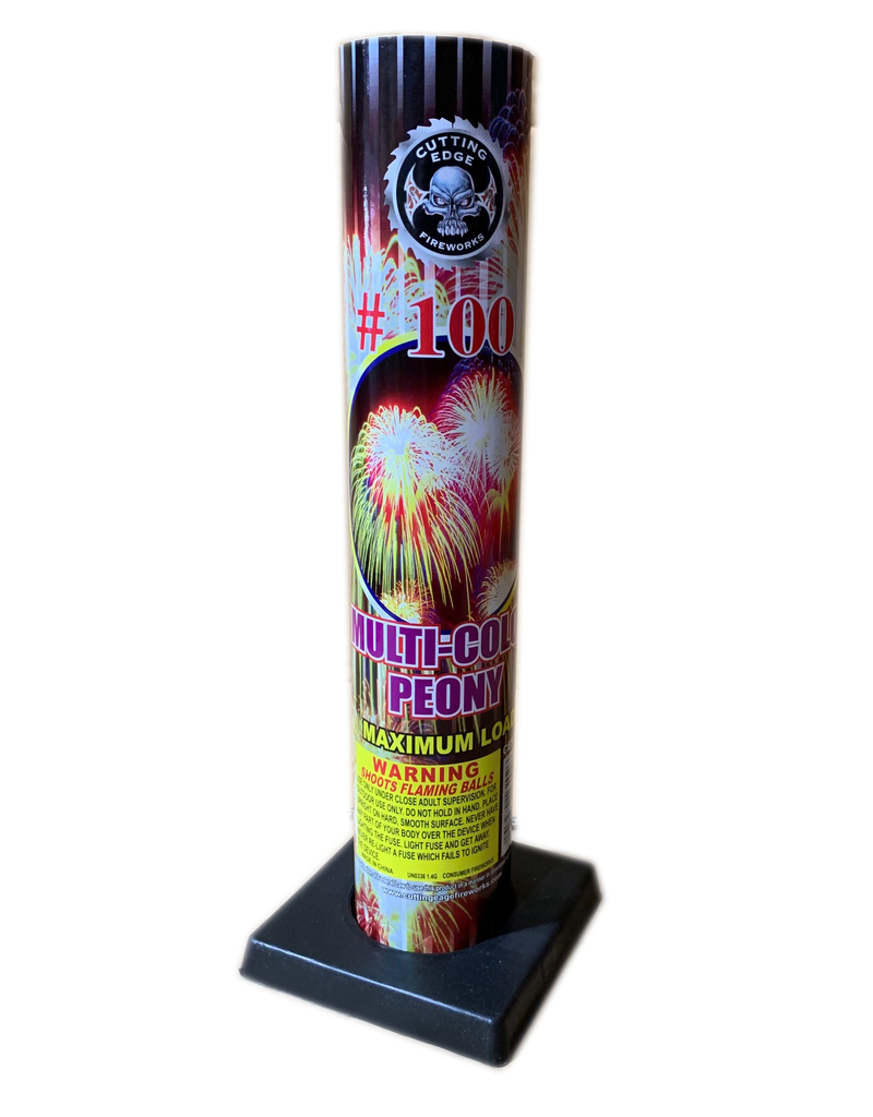 Cutting Edge #100 Multi Color Peony