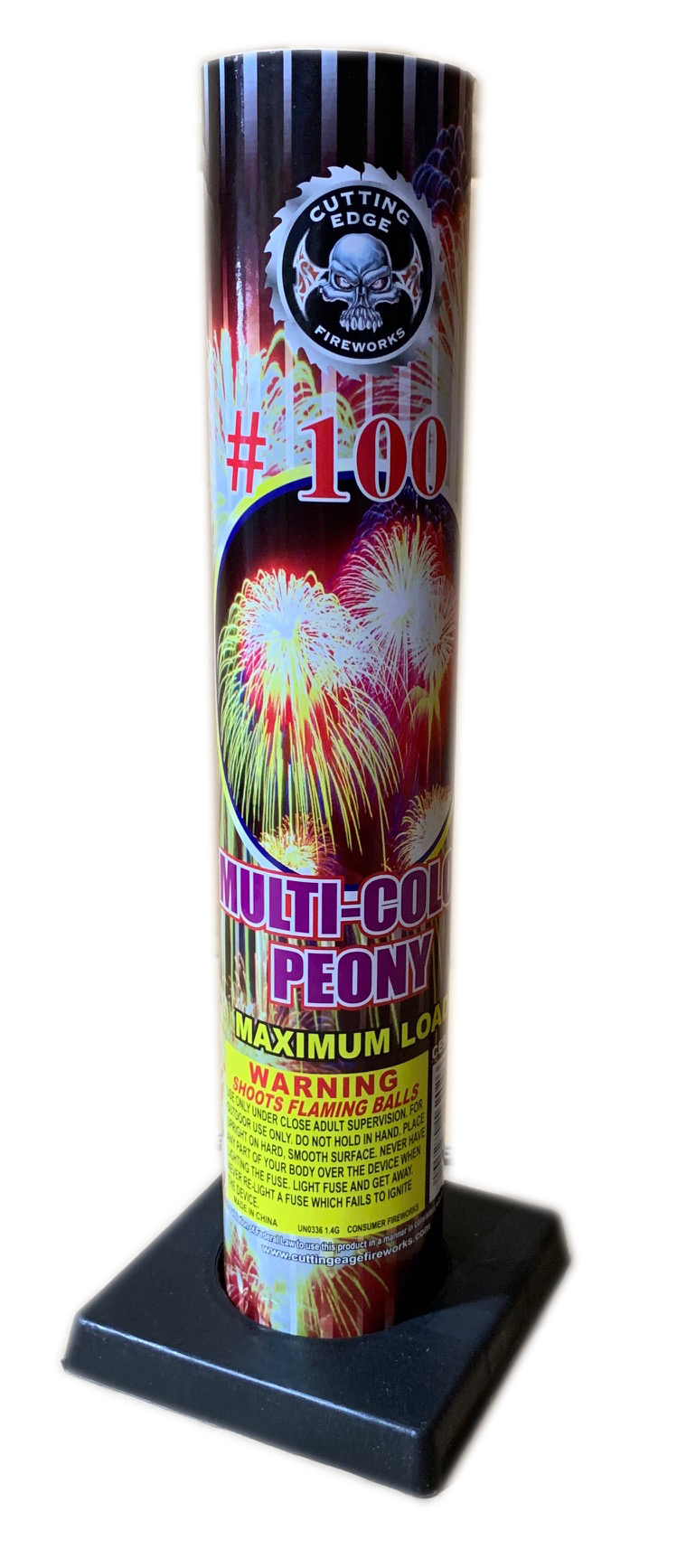 Cutting Edge #100 Multi Color Peony