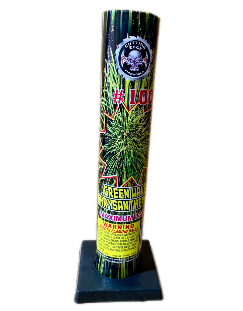 Cutting Edge #100 Green Wave Chrysanthemum