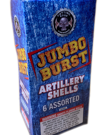 Jumbo Burst w/ Silver Tail (Ball) - Case 12/6