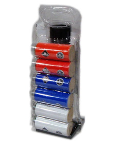 Red White Blue 4in Canister - Box of 6