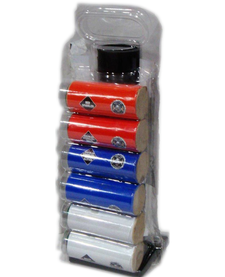 Red White Blue 60 Gram 4-in Canister - Case 18/6