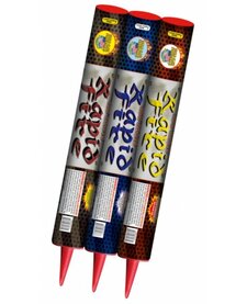 Rapid Fire Candle, WC - Case 3/4 Assorted