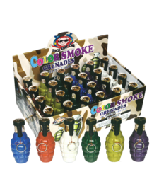 Pull String Color Smoke Grenade