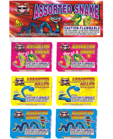 Assorted Snakes, SB - Pack 6/6