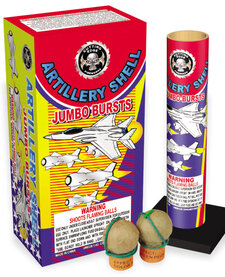 Artillery Shell w/ Silver Tail, CE - Box of 6