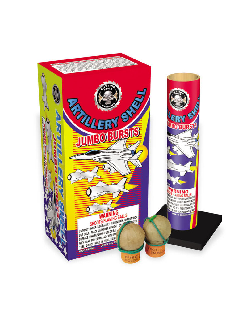Cutting Edge Jumbo Burst(Yellow Bx) - Box of 6
