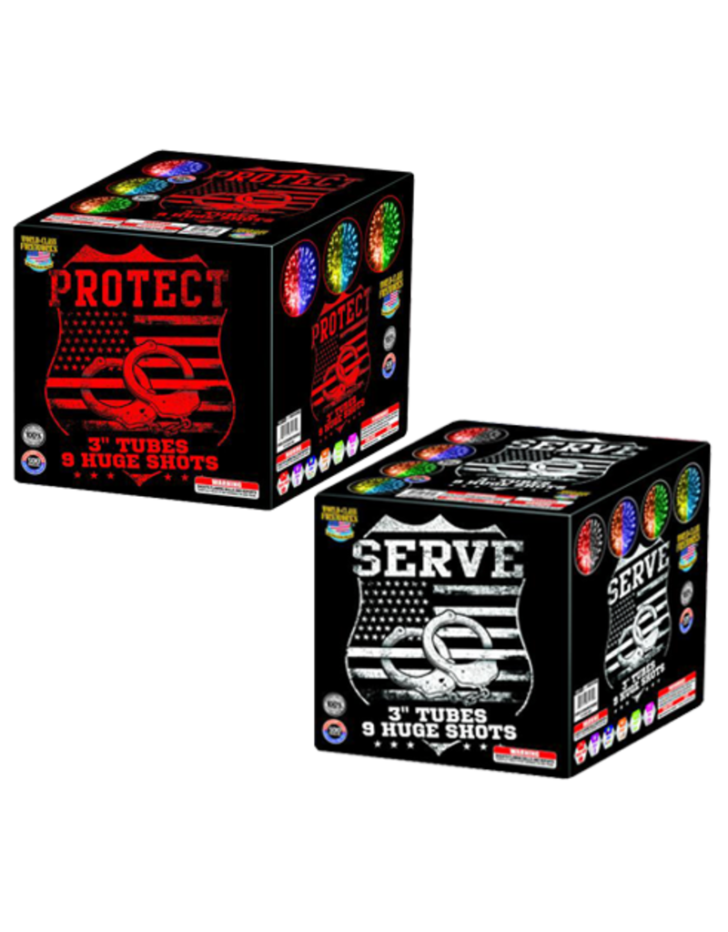 World Class Protect 3in | Serve 3in - Case of 2 (Assorted)