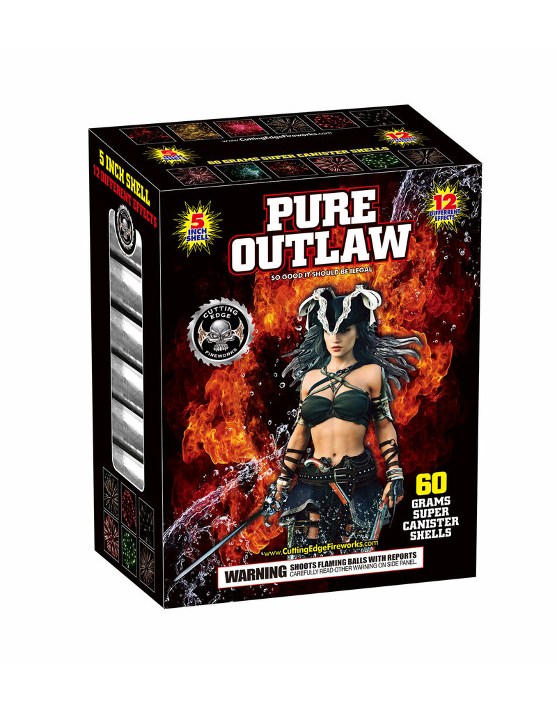 Cutting Edge Pure Outlaw 5in Canister - Case 6/12