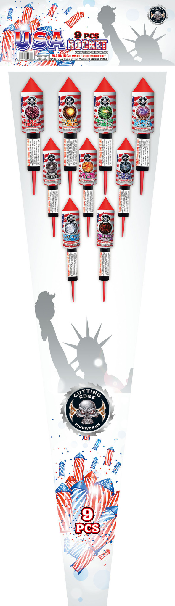 Cutting Edge USA Rocket - Case 12/9