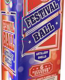 Festival Ball Canister Shell - Box of 6