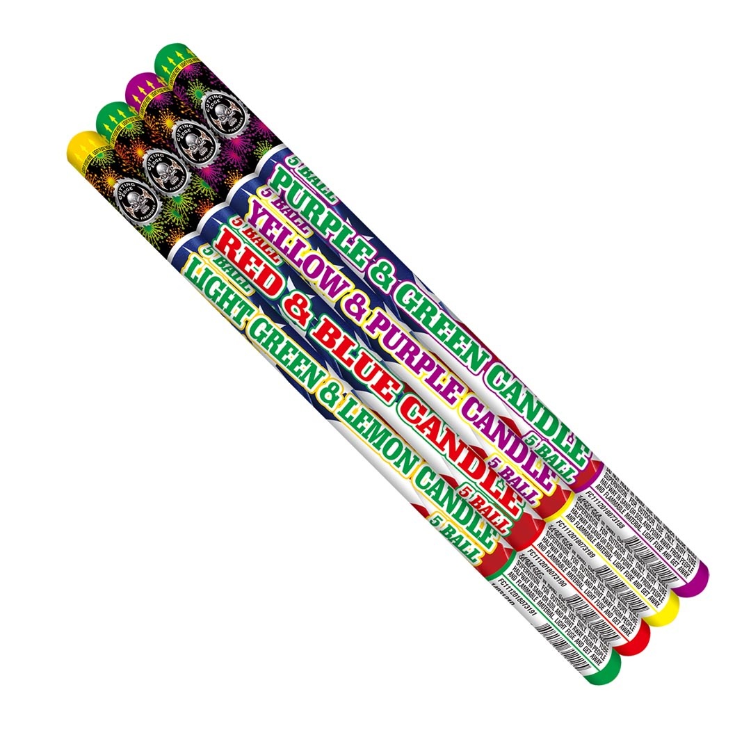 Cutting Edge 5 Ball Assorted, CE - Pack of 4