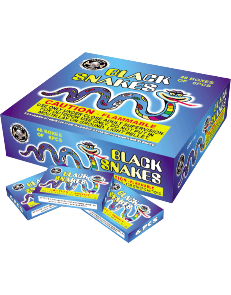 Cutting Edge Black Snakes, CE - Case 15/48/6