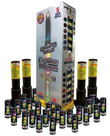 Excalibur Platinum 5in Canister - 24 shells