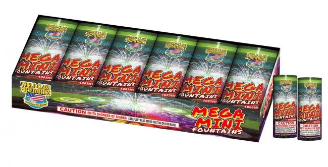Cutting Edge Mega Mini Fountains - Case 6/50