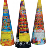 World Class #8 (Assorted) Cone, WC - Case of 72