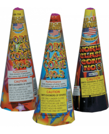 WC #3 Cone - Case of 144 (Assorted)