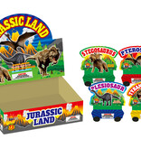 Boomer Jurassic Land  (Assorted) - Pack of 4