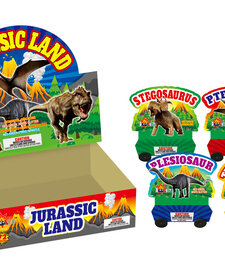 Jurassic Land  (Assorted) - Pack of 4
