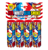 World Class Red, White, Blue Smoke - Pack 4/1