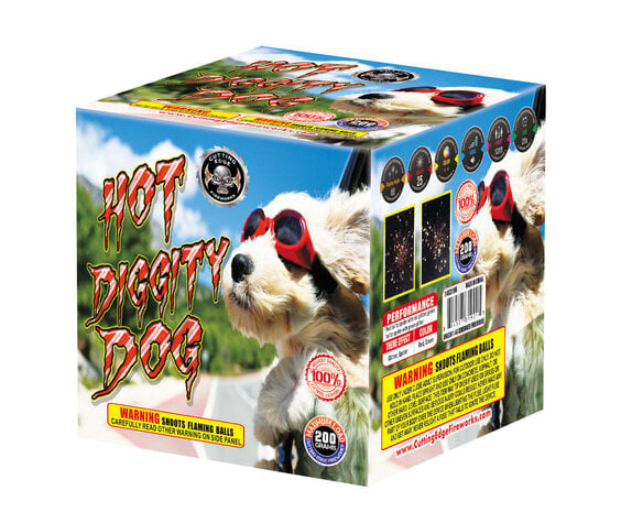 Cutting Edge Hot Diggity Dog - Case of 16