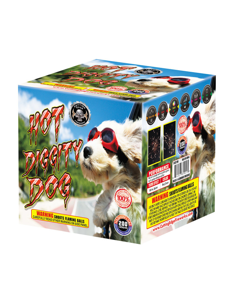 Cutting Edge Hot Diggity Dog - Case of 16