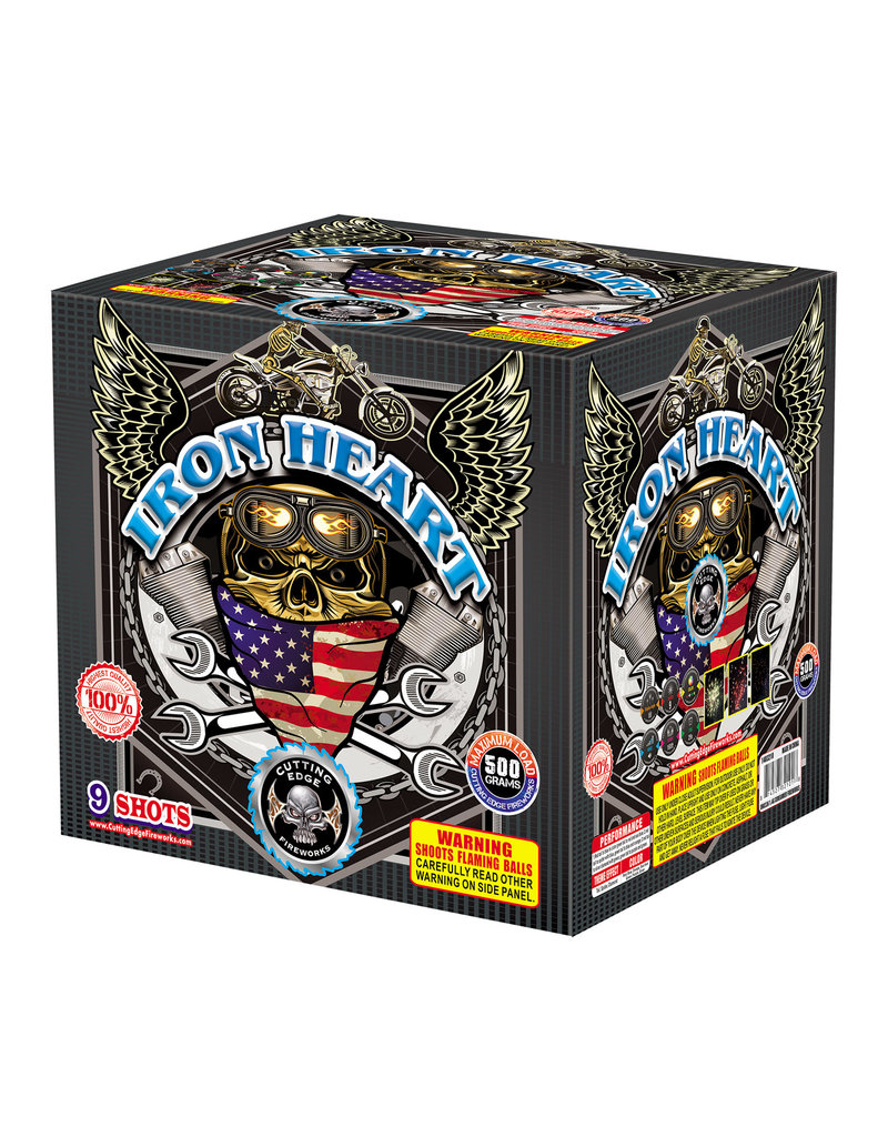 Cutting Edge Iron Heart - Case of 4