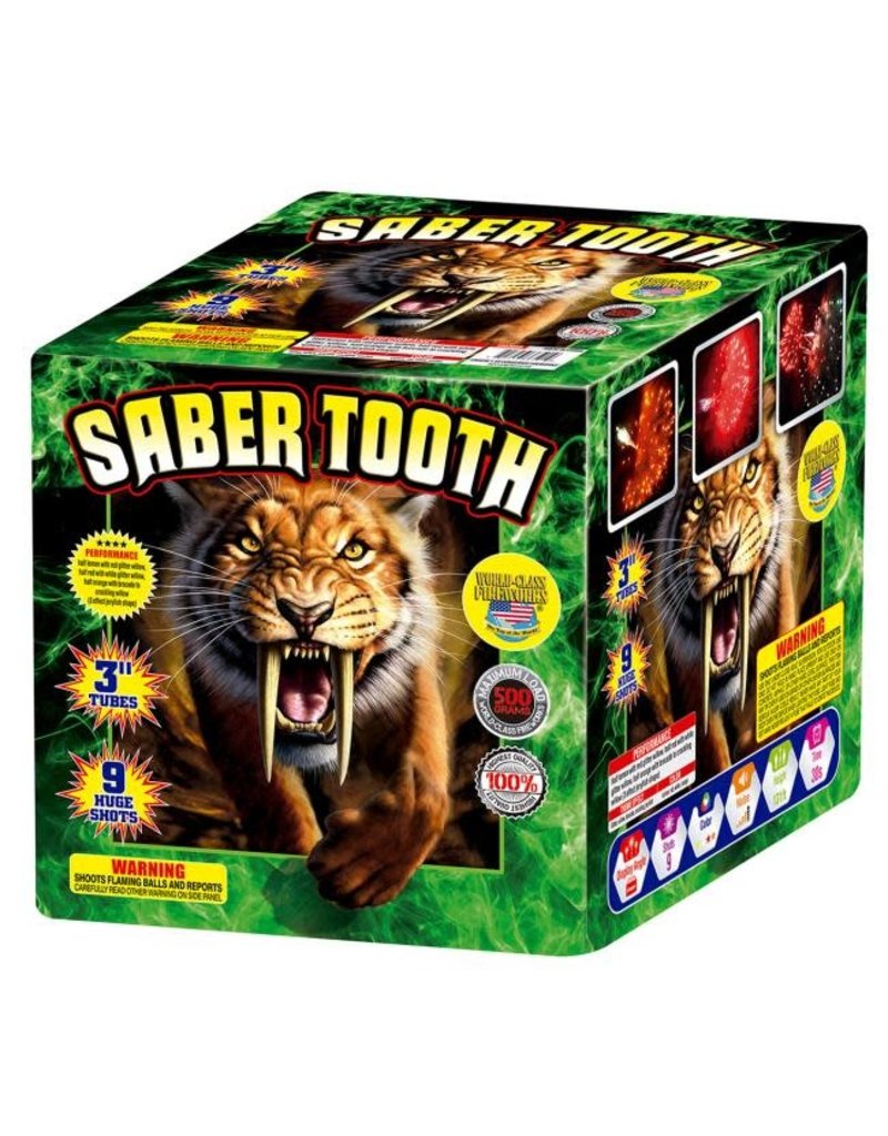 World Class Saber Tooth 3-in - Case 2/1